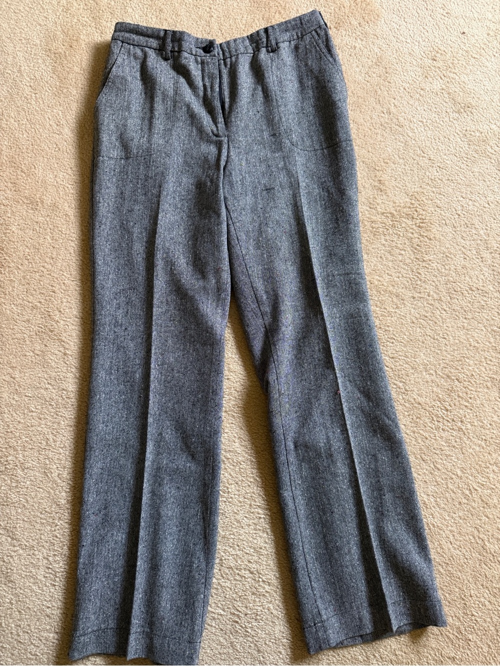 Picadilly Fashion Women's Gray Straight-Leg Trousers